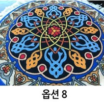 기학학 무늬 마우스 패드 디자인 미니 소품 화분 전시 깔개 카페 홈 데코 사무실 데코 다용도 활용, 옵션 8