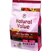 내츄럴 반려견사료 알러지용 어덜트 1.5kg 푸들 애완견 노령견 몰티즈 밥, 상세페이지참조, 상세페이지참조