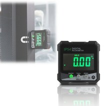 디지털 기울기 수평 각도기 자석식 평면 전자 경사계 각도 디지털 수준기 평면도측정 측정기 기 미니
