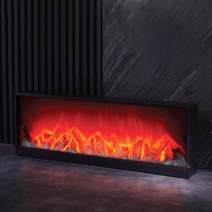 엔틱 소품 LED 벽난로 불멍 무드등 와이드형, LED 벽난로무드등 (와이드 SP-26)