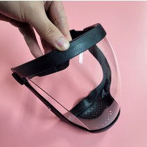 콘티A 안면보호 마스크 다막아 페이스쉴드 풀페이스 투명고글 보호구 보안면 서바이벌, 기본, 1개, 1개