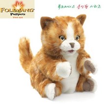 고급 손인형 노란 얼룩고양이 F28456039 장난감 완구