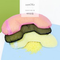 잠오케이 반달 베개 (바이오칩) 목베개 차베개, 블랙