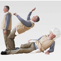 노인 낙하 방지 에어백 남성 부상방지 선물 어버이날, S32(남성용)-사이즈XL