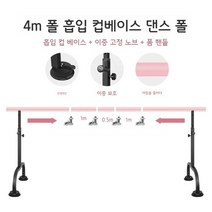 1인용발레바 무용바 어린이 발레봉 무용학원 댄스플로워, 핑크4m