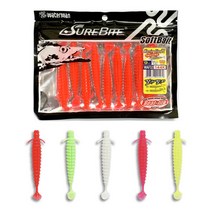 워터맨 워리어 플렉스 WAF32 갈치웜 케이무라 야광 소프트베이트, 131K