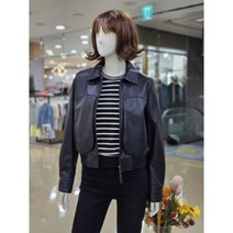 [아날도바시니] 램스킨 소프트 양가죽 자켓 숏 점퍼 SAW09LK90