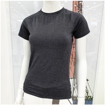 엘르골프 엘르골프 여성 슬림 반팔 라운드 티셔츠 EG45301