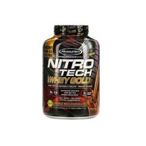 머슬테크 Nitro Tech 100% Whey Gold Protein Powders, MSC71048, Cookies and Cream_5 lb
