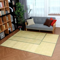 리앤데코 시원 청대자리 대나무자리 거실대자리 90x180cm, 135.x180cm