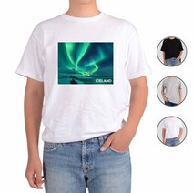 아토가토 극지방 오로라 북극 아이스란드 3 티셔츠 _ 23665EA