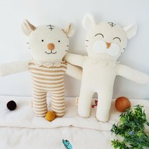 애착인형 오가닉 유기농 신생아 아기 장난감 임신 호랑이 소, 아기호야