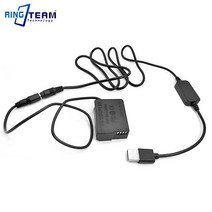 BLC12 더미 배터리 DMW-DCC8 DMWDCC8 DC 커플러 플러스 구리 코어 USB 케이블 파나소닉 GX8 FZ200 G7 G6 G5 GH2 G80 G85 카메라, [01] USB To 4017, 01 USB To 4017