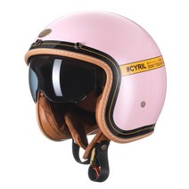 쇼에이 헬멧 풀페이스 시스템 오픈페이스 클래식 agv 레트로 3/4 오픈 페이스 하프 오토바이 헬멧 CYRIL B2, 05 UP