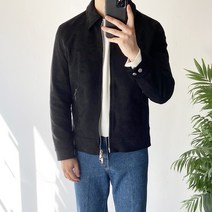 데일트 포드 남자 스웨이드 가죽 트러커 자켓 3컬러