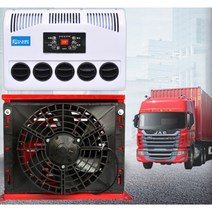 트럭형 무시동 에어컨 24V 화물차 차박 이동식 차박 에코플로우 대형 DC변환 12v, A.트럭형 무시동 에어컨 24v레드