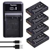 NP-120 DL17 D-L7 DB-43 BP-1500s Fuji Fujifilm F10 F11 M603 줌 Pentax MX4 MX550 RICOH GX8 300G 500G, 07 4 Battery 1 Charger