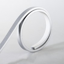 말랑말랑 pvc 벽면 액자 방문 포인트 테두리 인테리어 몰딩 장식 접착식 셀프 리폼 띠, 0.8cm, 심플 그레이몰딩