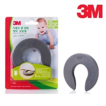 3M 유아 손가락끼임 쾅방지 문닫힘 보호대 방문 안전고정 문받침 스토퍼 아이손