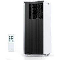 ACOneE 8000 BTU 휴대용 에어컨은 최대 350제곱피트의 냉각을 제공하며 시원하고 건조한 팬 모드를 갖춘 AC 장치 리모콘 창문 키트 침실용 개인용