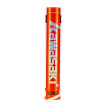 오리지널 가와사키 킹콩 500 배드민턴 구스 내구성 깃털 셔틀콕 속도 77 76, Speed 76