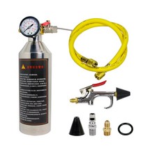 배관청소장비 샤프트자동 에어컨 시스템 파이프 라인 플러싱 도구 세트 스테인레스 스틸 소재 A/C 청소 병, 한개옵션0