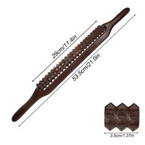 림프마사지기 괄사마사지기 목재 치료 도구 바디 롤러 스틱 안티 셀룰라이트 도구 배수 패들 도구 근육 구아 샤 릴리스 스틱 로드, a, A