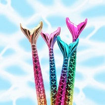 홀로그램 트윙클 물고기 볼펜, 블루