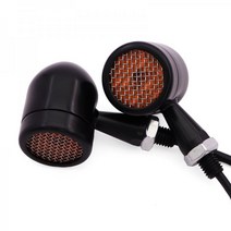 부캐너250 BUCCANEER LED 방향지시등 턴 라이트 깜빡이, 검은 쌍