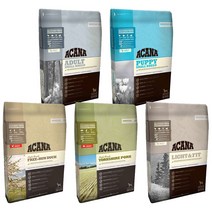 아카나 강아지 사료 프리런덕 라이트앤피트 요크셔포크 2kg 6kg 11.4kg, 요크셔포크 6kg