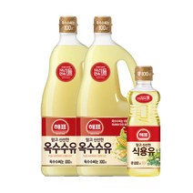 올따옴식용유세트 해표옥수수유1.8L 2입+식용유500ml 1입, 올따옴 해표옥수수유1.8L 2+식용유500ml 1