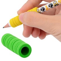 땀흡수 굳은살방지 쿠션 볼펜그립 50개 문구류 사무용품 필기도구 학원 펜선물 판촉몰