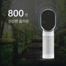 포름알데히드 독일 베스트 초강력 소형 공기청정기, 탁상용 그레이 교체용 필터 5개