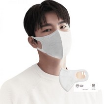 시노텍스 덴탈처럼 숨쉬기편한 ePTFE 새부리형 얇은 마스크 화이트 50+50, 화이트키즈용(XS) 100매