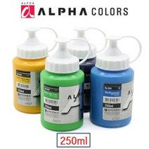 [동화오피스] 알파 아크릴물감 대용량 250ml / 일반색 낱색, 905 Yellow Ochre