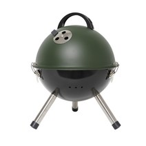 꾸버스 카고 휴대용 바베큐그릴 3색 숯불 캠핑 훈제 직화 펜션 피크닉 BBQ, 1개