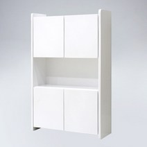 타이니 원목 욕실장 (화이트)