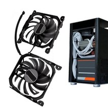 Inno 비전 GTX1080TI 1080 X2 GPU VGA 카드 쿨러 1 세트 INNO3D GEFORCE GTX GTX1080 TI 그래픽 교체 호환, 검은색