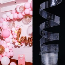 [해피드림스토어] 풍선장식연결테이프(5m) 파티 풍선 아치 연결 테이프, 상세페이지 참조