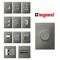 르그랑 아테오 마그네슘 스위치 콘센트 고급 호텔 USB 맹커버 통신 사각 원형 커버 교체, 66.마그네슘_맹커버 2개용