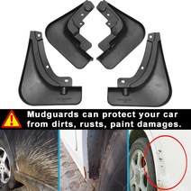 휠가드 Great Wall Haval Jolion 용 자동 프론트 리어 머드 가드 펜더 라이너 플랩 휠 프로텍터 액세서리 4, 한개옵션0