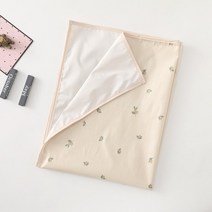 기저귀 교환대 갈이대 아기용 방수 기저귀 패드, 06 beige olive branch