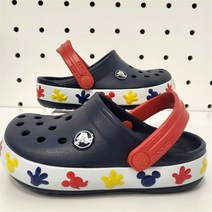 크록스 크록밴드 미키 펀랩 라이트 키즈 207077-410