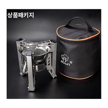 캠핑 레저 아웃도어 접이식 파워스토브 + 전용가방, 혼합색상, 1세트
