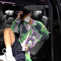 청 데님 오버핏 체크 가을 남성 화려 셔츠 남방 와이셔츠 정장 코트 와이셔츠 린넨 골덴 패딩