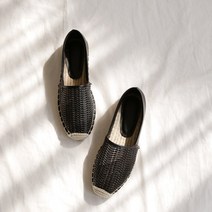 발편한 에스파듀 단화 2cm 여성 슬립온