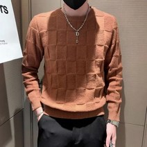 두꺼운 스웨터 프리미엄 남성 노르딕 남자 피셔맨 니트