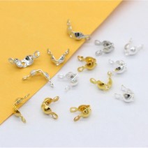 올챙이캡200P 부자재 비즈공예 목걸이 재료 구멍지프, 2-올챙이캡200P-골드