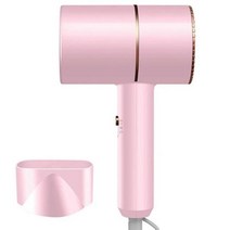 휴대용 헤어 드라이어 강풍 해머 블로어 살롱 음이온 가정용 전기 블루 라이트, Pink, 미국, 02 Pink_01 미국