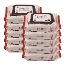 헬로 순수한 물티슈 캡형 100매 10팩
